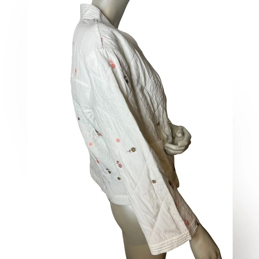 Current Air brand White Embroidered Open jacket - Picture 7 of 14